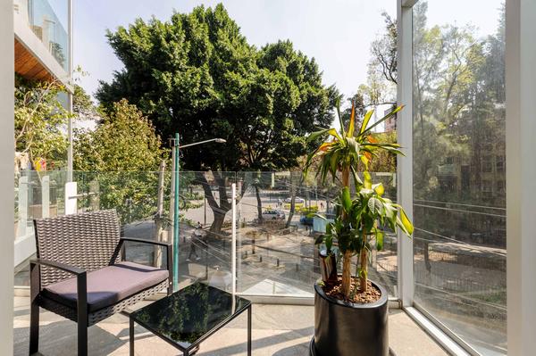 Modern Loft w/ Perfect View in Roma Norte