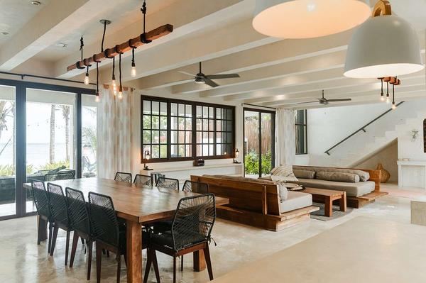 Eco-Luxury Beachfront Villa in Tulum