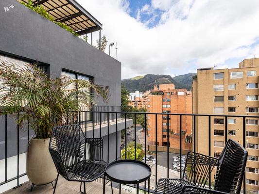 Amazing Loft with balcony in El Nogal