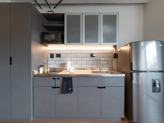 Enchanting  Loft w/ Splendid Balcony in Vibrant Laureles