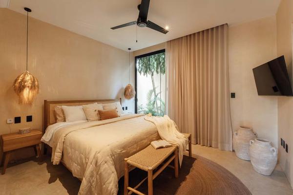 Peaceful 3BR Apartment with Terrace in Tulum